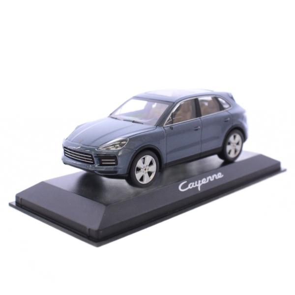 ミニチャンプス MINICHAMPS ポルシェ カイエン 2017 ミニカー 車 メタリック 青 ブ...