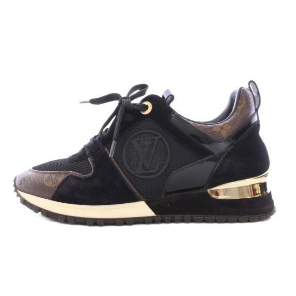 ルイヴィトン ランアウェイライン モノグラム ローカットスニーカー シューズ キャンバス メッシュ ...