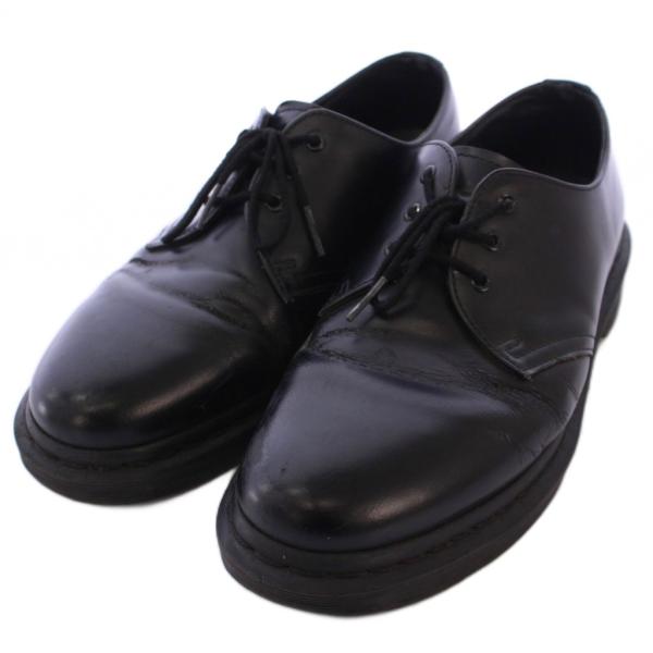 ドクターマーチン DR.MARTENS MONO 3ホールシューズ ドレスシューズ レザー UK6 ...