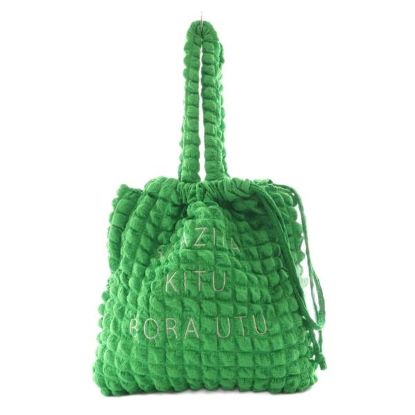 ニコアンド Niko and.. 巾着型トートバッグ 緑 グリーン /SS ■OS レディース