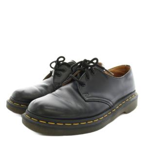 Dr.Martens◇3EYE/3ホール/ドレスシューズ/UK6/BLK/レザー/1461