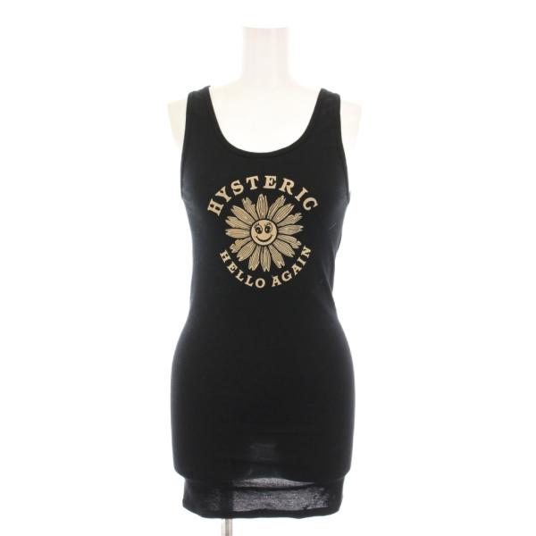 ヒステリックグラマー HYSTERIC GLAMOUR タンクトップ ノースリーブ カットソー ブラ...