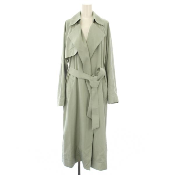 未使用品 ミラオーウェン Mila Owen 24SS 落ち感トレンチコート スプリングコート 春ア...