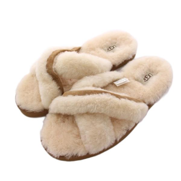 アグ オーストラリア UGG australia アベラ ABELA ルームシューズ ファーサンダル...