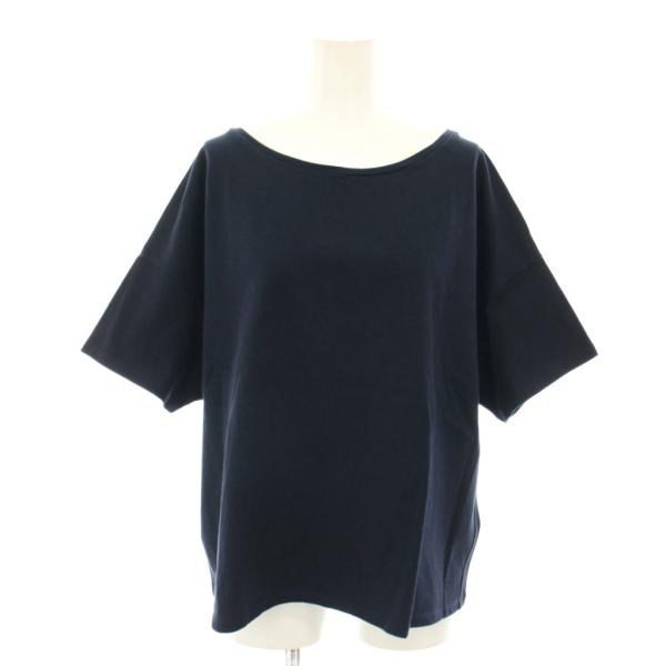 ドゥーズィエムクラス 16SS ワイドプルオーバー カットソー Tシャツ ボートネック 半袖 無地 ...