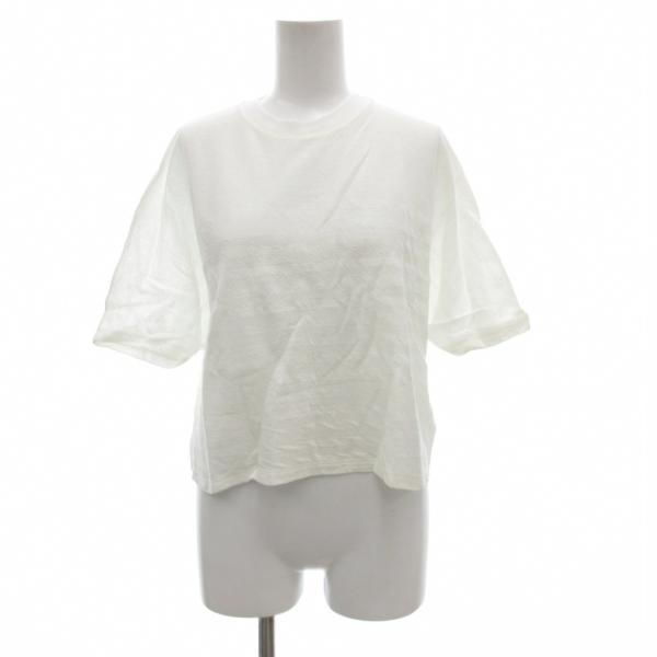 ティーバイアレキサンダーワン T by Alexanderwang Tシャツ パイル地 半袖 シルク...