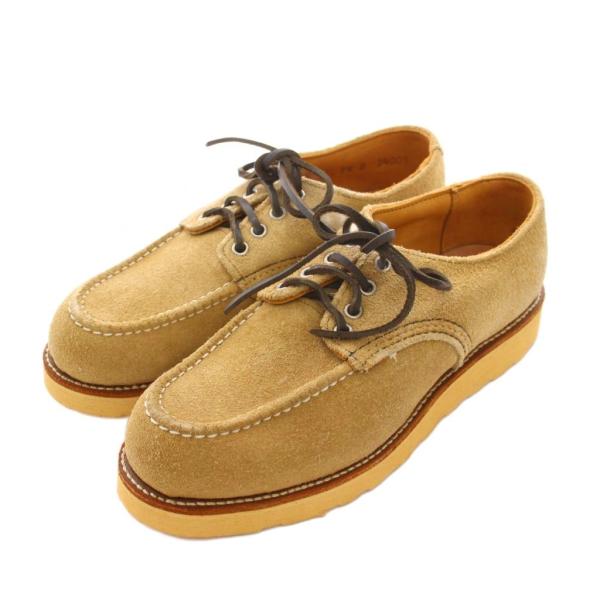 レッドウィング REDWING クラシックモック ワーク オックスフォード ブーツ 7.5 Dワイズ...