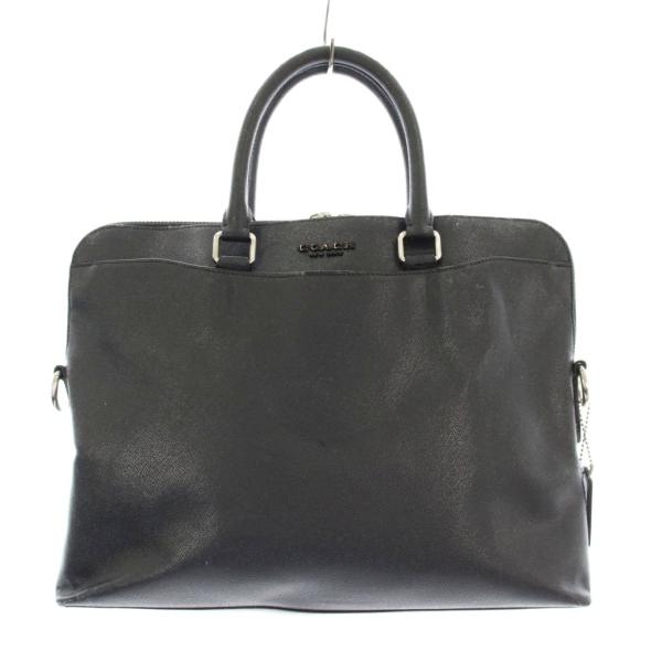 コーチ ベケット ポートフォリオ ブリーフ ビジネスバッグ ハンドバッグ クロスグレインレザー ロゴ...