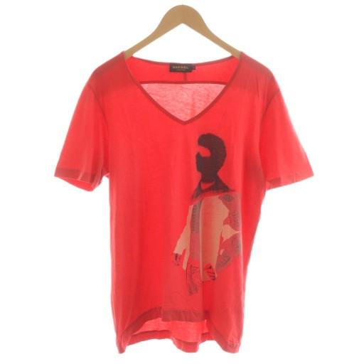 ディーゼルブラックゴールド DIESEL BLACK GOLD Tシャツ カットソー 半袖 Vネック...