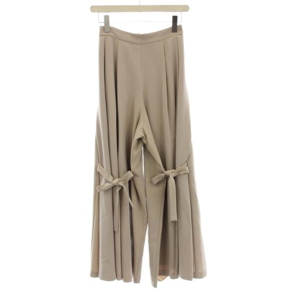 アメリヴィンテージ Ameri VINTAGE KNEE RIBBON FLARE PANTS リボ...