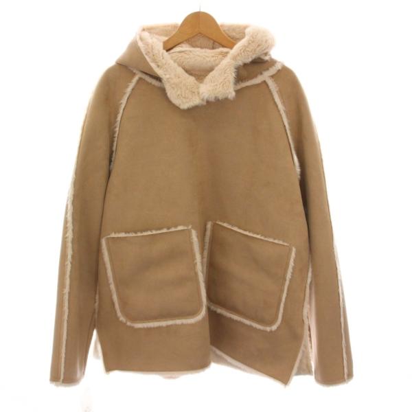 未使用品 ヴォー VOO ネオムートンフーディ NEO MOUTON HOODY ジャケット プルオ...