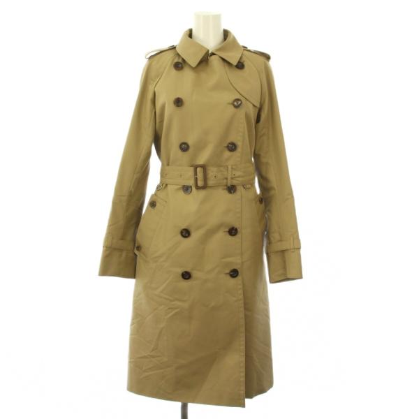 アクアスキュータム AQUASCUTUM トレンチコート アウター ロング丈 ダブル ベルト ライナ...