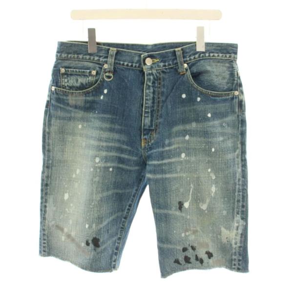 ソフネット SOPHNET. デニムパンツ ジーンズ ハーフパンツ ショートパンツ ジップフライ ペ...