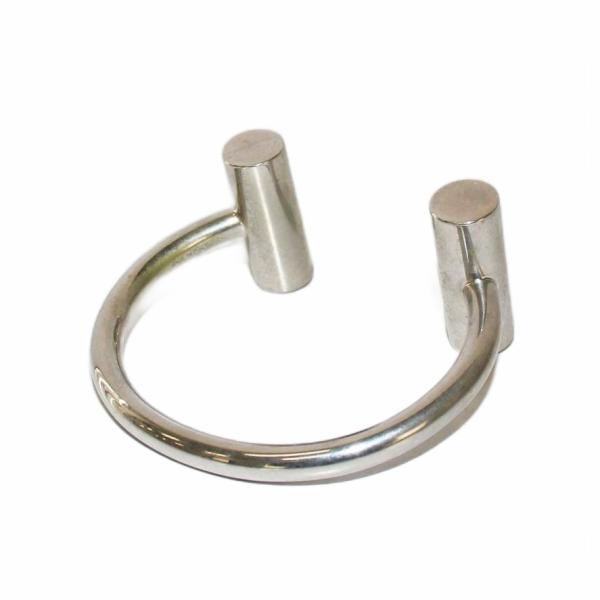 セリーヌ CELINE フィービー期 バングル ブレスレット シルバーカラー /KH ■OH