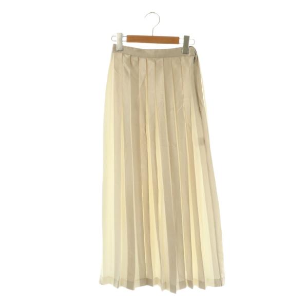 アメリヴィンテージ Ameri VINTAGE スカート ロング グレージュ アイボリー /DO レ...