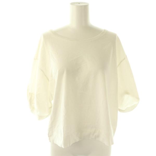 セオリー Theory カットソー Tシャツ 半袖 S ホワイト /ES レディース