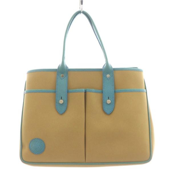 ハンティングワールド HUNTING WORLD ハンドバッグ トートバッグ ロゴ レザー キャンバ...