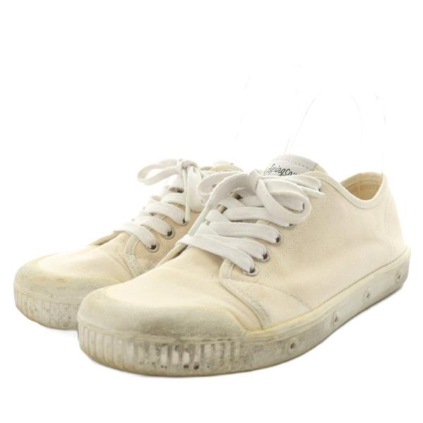 スプリングコート Spring Court スニーカー シューズ 37 白 ホワイト /AN20 レ...