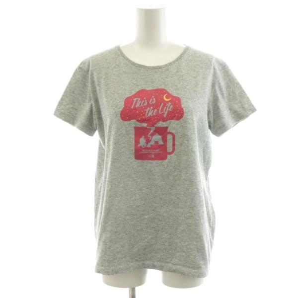 ザノースフェイス THE NORTH FACE キャンプマグ Tシャツ カットソー 半袖 ロゴ プリ...