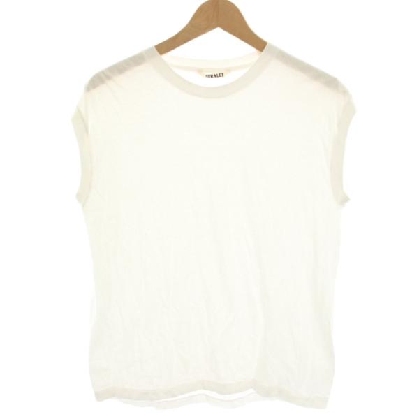 オーラリー AURALEE SEAMLESS CREW NECK SLEEVELESS Tシャツ カ...