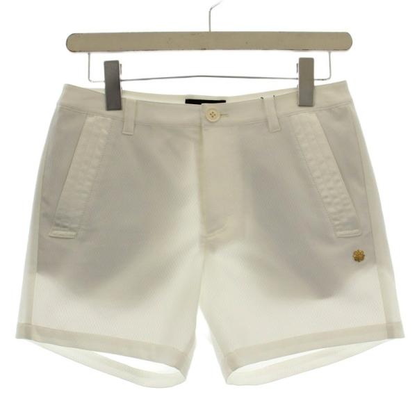 St ANDREWS セントアンドリュース ゴルフウェア ショートパンツ 薄手 S 白 ホワイト 0...