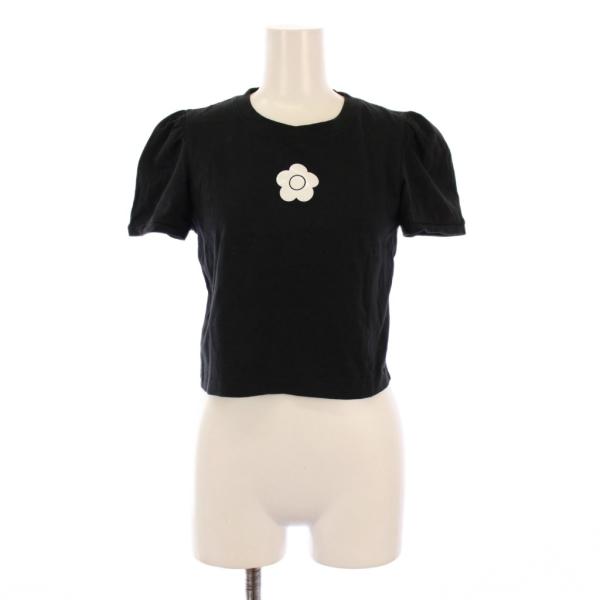 マリークワント MARY QUANT ジェルデイジーミニTシャツ カットソー 半袖 クルーネック M...