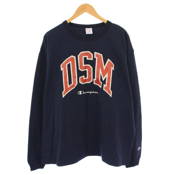 チャンピオン CHAMPION スウェット トレーナー 長袖 クルーネック ロゴ プリント ラメ X...