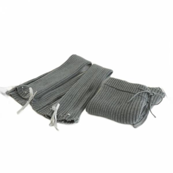 ファーファー furfur 24AW ショートパンツ ハーフパンツ アームカバー 2点セット ニット...