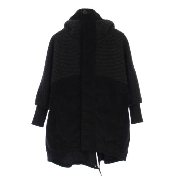 ベットサイドドラマ bedsidedrama BORN SLIPPY ミドルコート アウター フード...