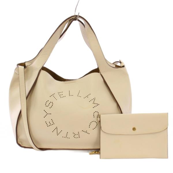 ステラマッカートニー STELLA McCARTNEY ステラロゴ 2WAY トートバッグ ハンドバ...