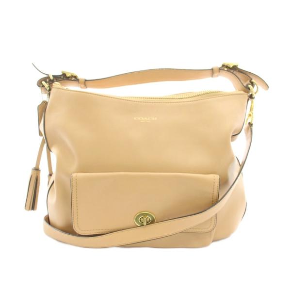コーチ COACH レガシー ホーボー ハンドバッグ ショルダーバッグ 2way レザー ロゴチャー...