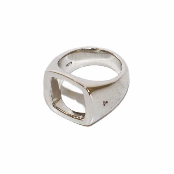 トムウッド TOMWOOD クッションオープン リング 指輪 925 9号 シルバーカラー /KH ...