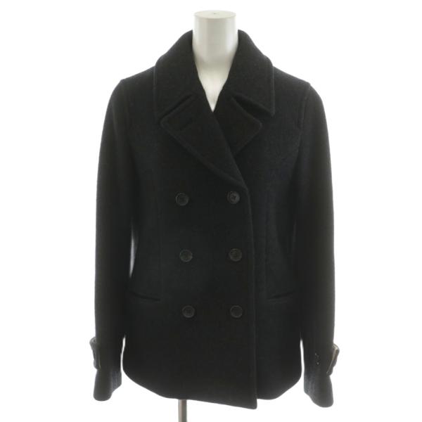 マーガレットハウエル MARGARET HOWELL ピーコート Pコート ミドル丈 ウール カシミ...