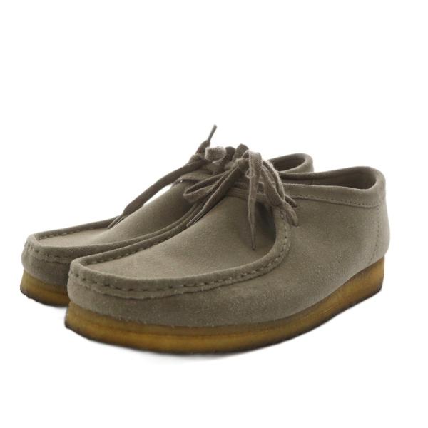 クラークス clarks ワラビーブーツ Wallabee Boot スエードレザー 本革 UK8 ...