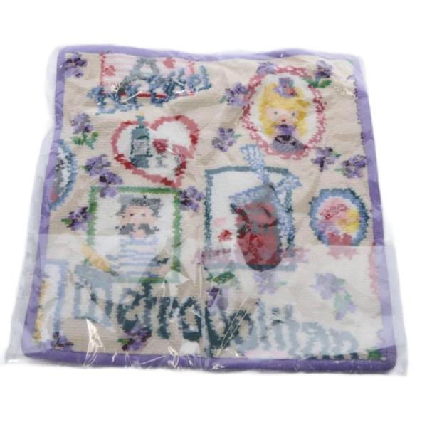 未使用品 フェイラー FEILER ハンカチ ハンドタオル 総柄 ベージュ /YO29 レディース