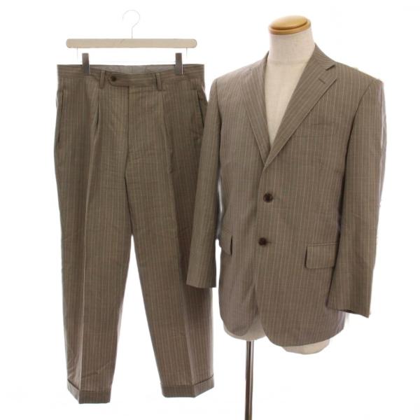 ミツミネ MITSUMINE ロロピアーナ シングルスーツ セットアップ 上下 テーラードジャケット...