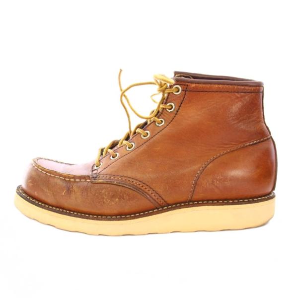 レッドウィング REDWING 白四角犬タグ CLASSIC WORK MOC TOE クラシックワ...