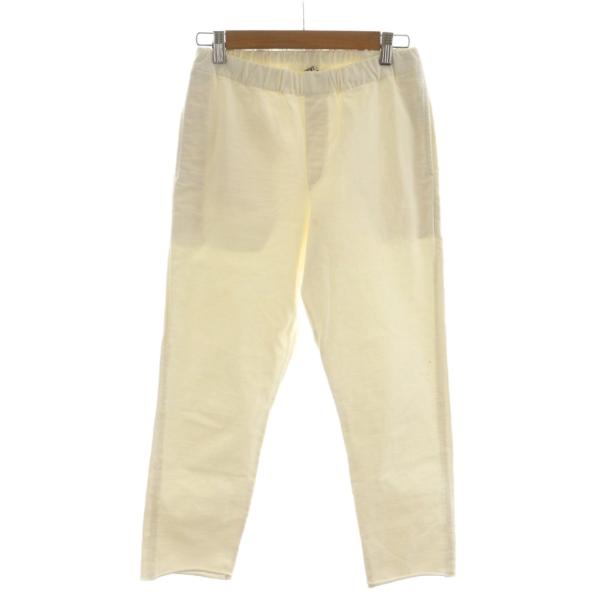 オーラリー AURALEE イージーパンツ ウエストゴム 1 白 ホワイト /RR レディース