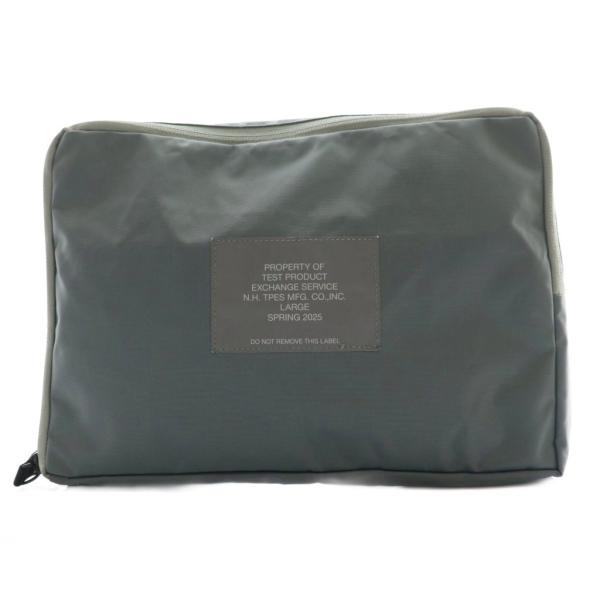 ミスターハリウッド N.HOOLYWOOD ポーチ クラッチバッグ ナイロン チャコール /SS ■...