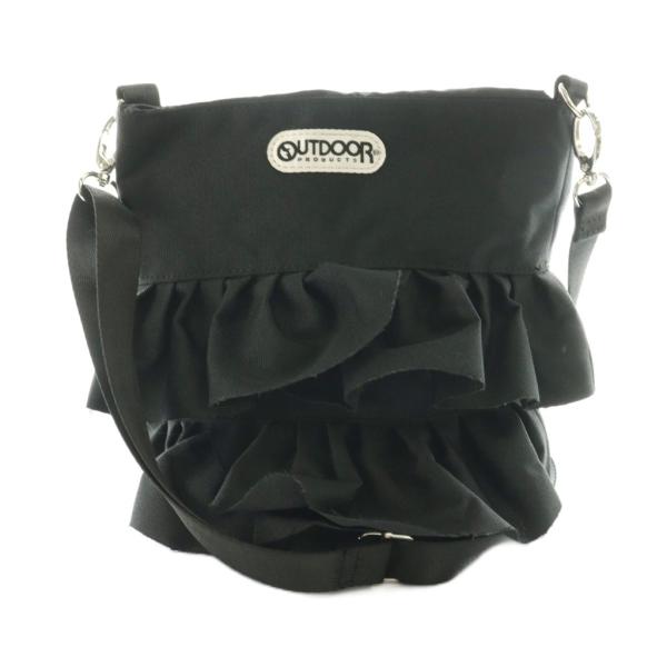 アウトドアプロダクツ OUTDOOR PRODUCTS 巾着型ショルダーバッグ 黒 ブラック /SS...