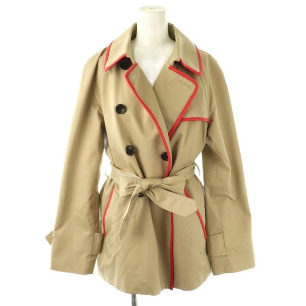 コーチ COACH トレンチコート スプリングコート M ベージュ /ES レディース