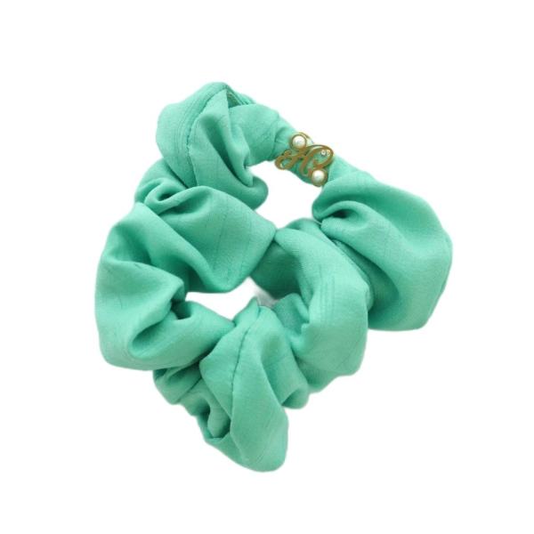 アッカ acca シュシュ ヘアゴム ミントグリーン /MI レディース