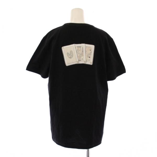 ディオール Dior AND KENNY SCHARF Tシャツ 半袖 クルーネック ロゴ 刺繍 パ...