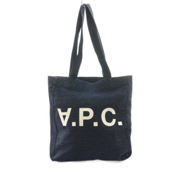 アーペーセー A.P.C. V.P.C.トートバッグ デニム 紺 ネイビー /SS ■OS レディー...