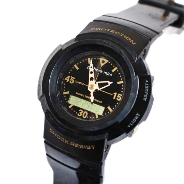 カシオジーショック CASIO G-SHOCK MINI 腕時計 デジタル 黒 GMM-500G /...