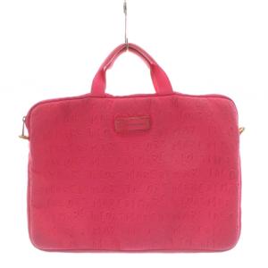 マークバイマークジェイコブス MARC by MARC JACOBS PCケース ハンドバッグ ロゴ ピンク /AN61 レディース
