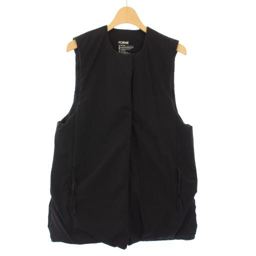 フォルメ FORME ダウンベスト ジレ 黒 /TK レディース