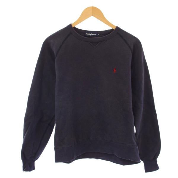 ラルフローレン RALPH LAUREN スウェット トレーナー 長袖 クルーネック ロゴ 刺繍 ワ...