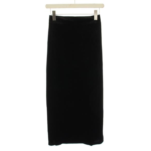 未使用品 セレクトモカ SELECT MOCA ベロアスカート ロング タイト イージー ウエストゴ...