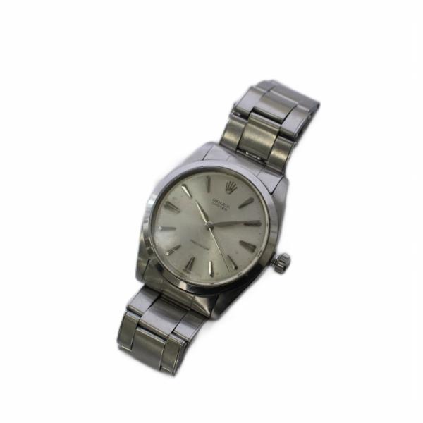ロレックス ROLEX 6426 オイスタープレシジョン 手巻き 腕時計 シルバーカラー /KH メ...